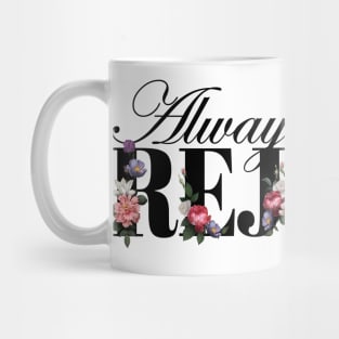 Always Rejoice JW convention theme Mug